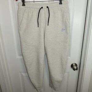 Nike Sportswear Tech Fleece Joggers DD4706-100 White Heather Men's Size Medium